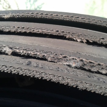 Лента конвейерная-транспортёрная б/у.