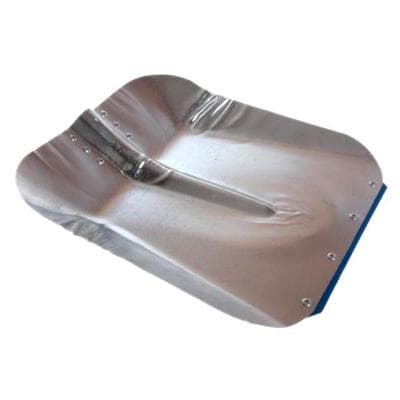 Лопата для снега алюминиевая толщина 1,5 мм 410*460 мм