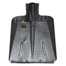 Лопата для снега оцинкованная толщина 1 мм 410*460 мм