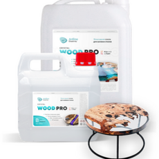 Эпоксидная смола для заливки столешниц Artline Wood PRO epoxy (2-компонентная)