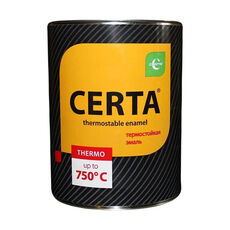 "CERTA" эмаль термостойкая антикоррозионная медный 750°С
